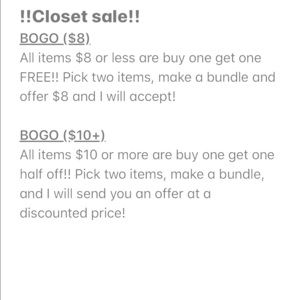 Help me clean out my closet!